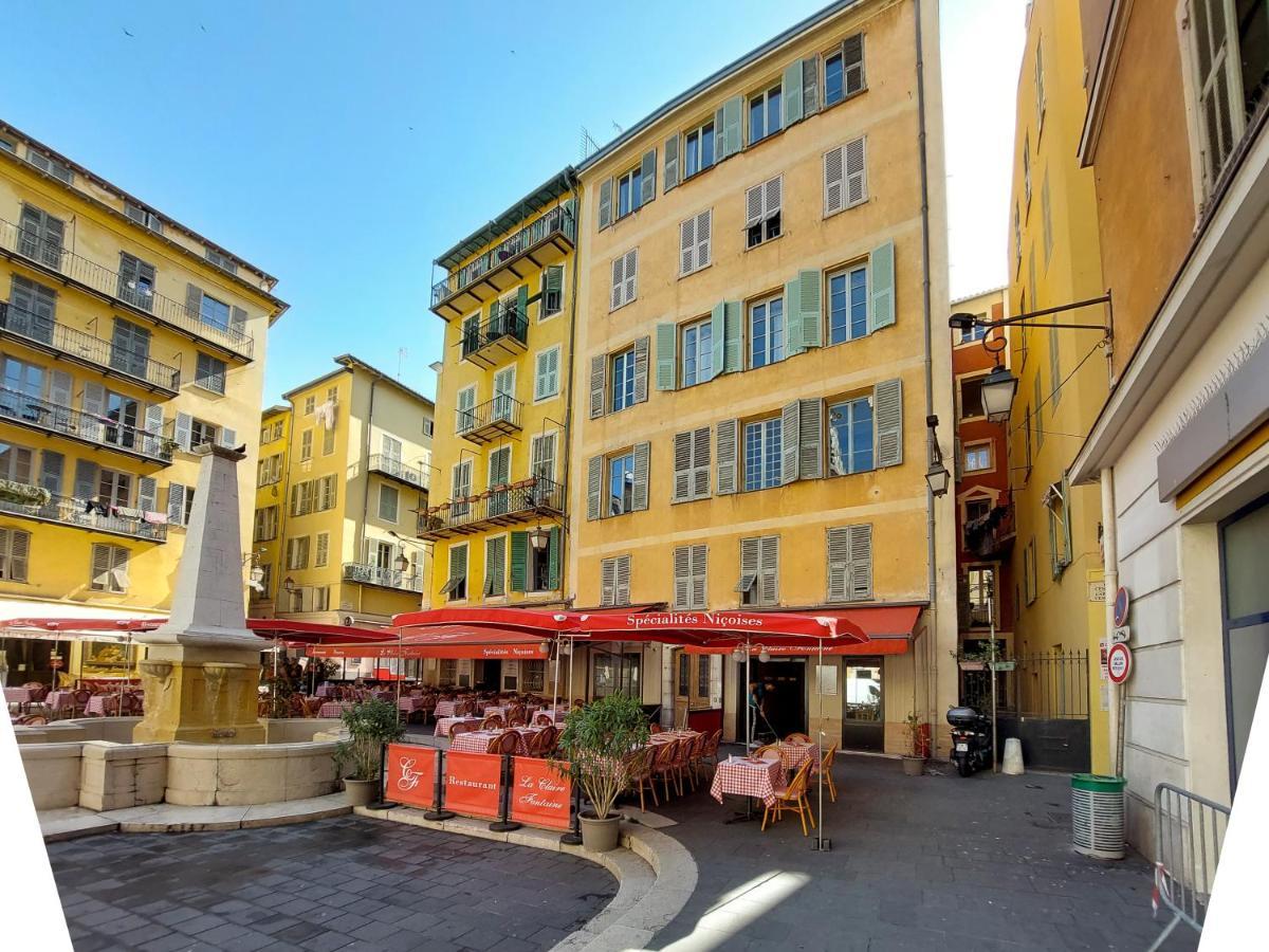Rossetti 4 Pers Vecchia Nizza Wifi Lägenhet Exteriör bild