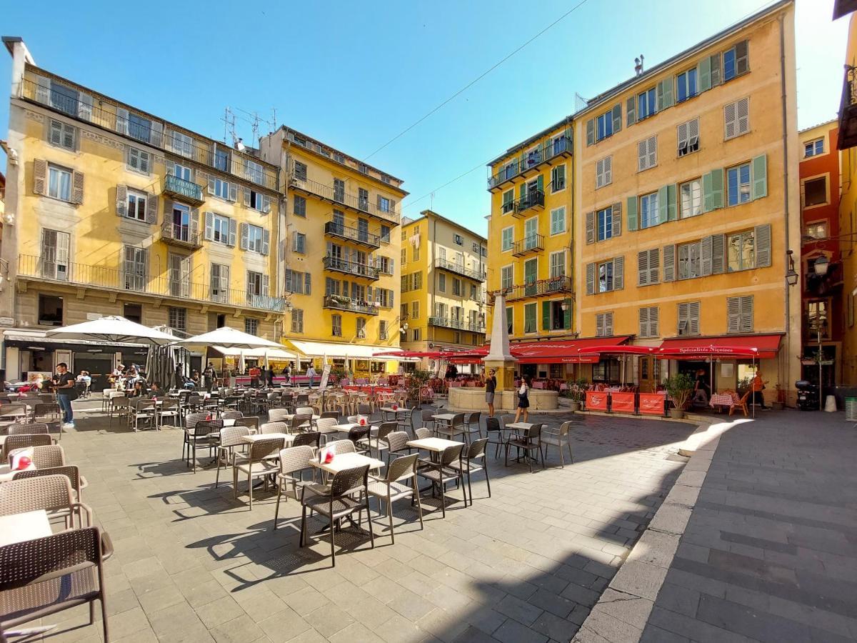 Rossetti 4 Pers Vecchia Nizza Wifi Lägenhet Exteriör bild