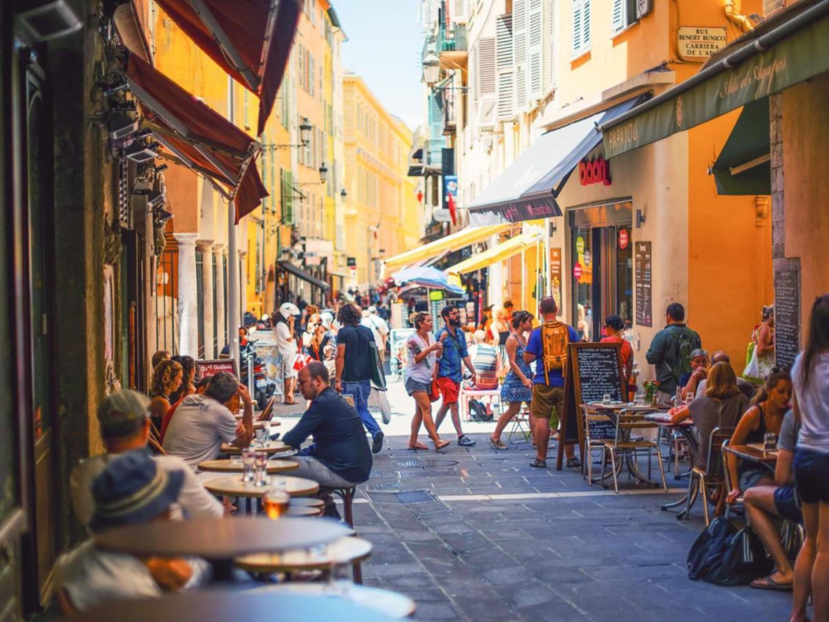 Rossetti 4 Pers Vecchia Nizza Wifi Lägenhet Exteriör bild